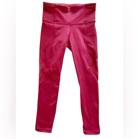 Lululemon Speed Tight Mesh Panels  size 4 - Picture 2 of 10